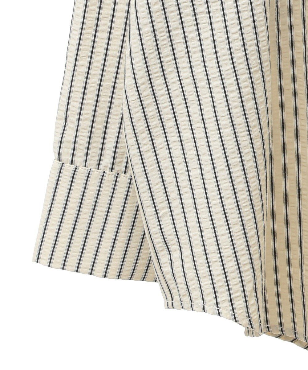 earth music&ecology サッカーストライプシャツ 