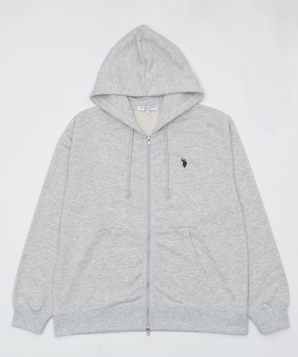 WEGO 【WEB限定/ユニセックス着用ITEM/25年秋冬新作/SMLサイズ展開】別注U.S.POLO ASSN.　ZIPパーカー 