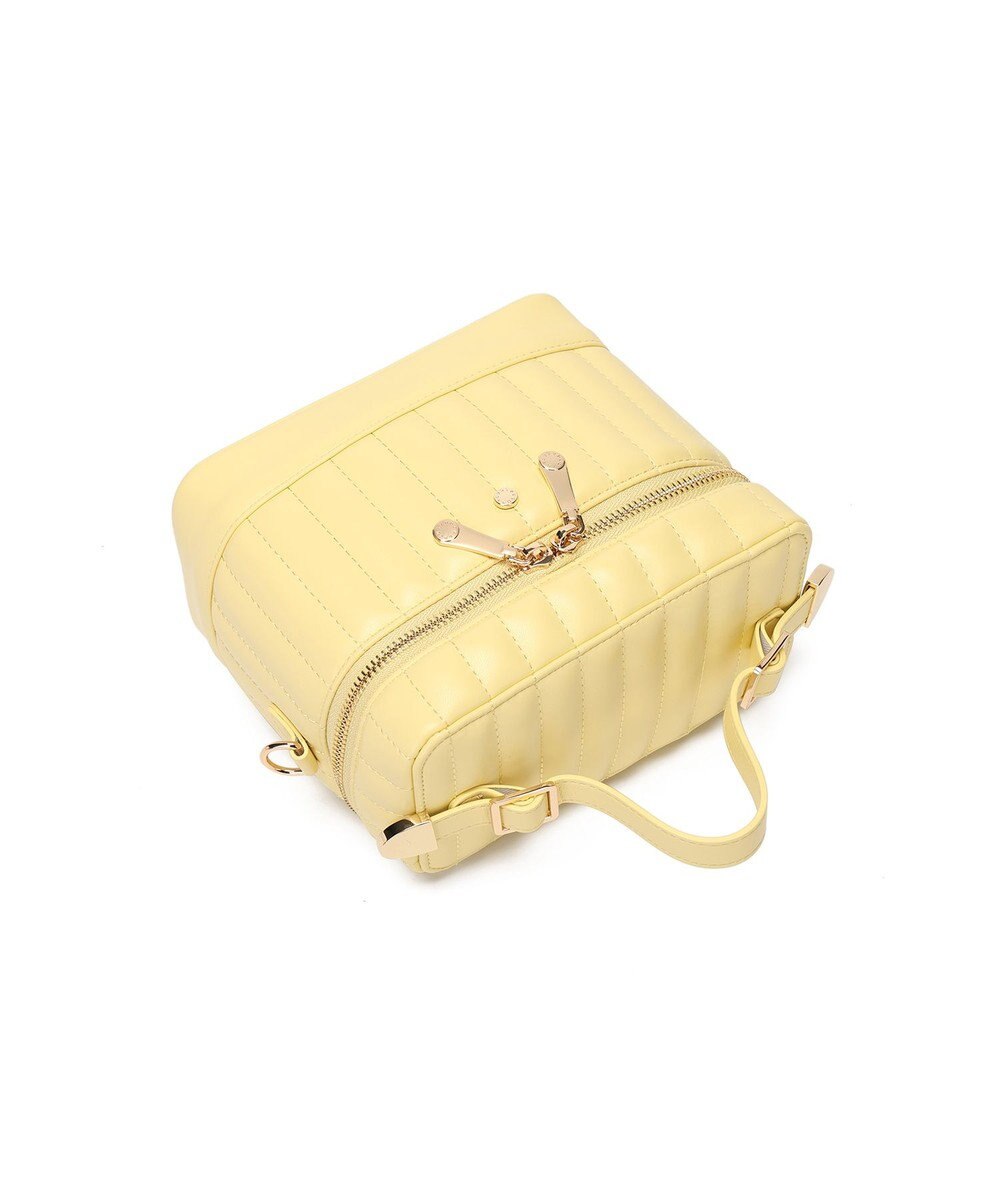 style code 【MERCURYDUO/マーキュリーデュオ】ストライプキルティング　バニティミニショルダーバッグ 