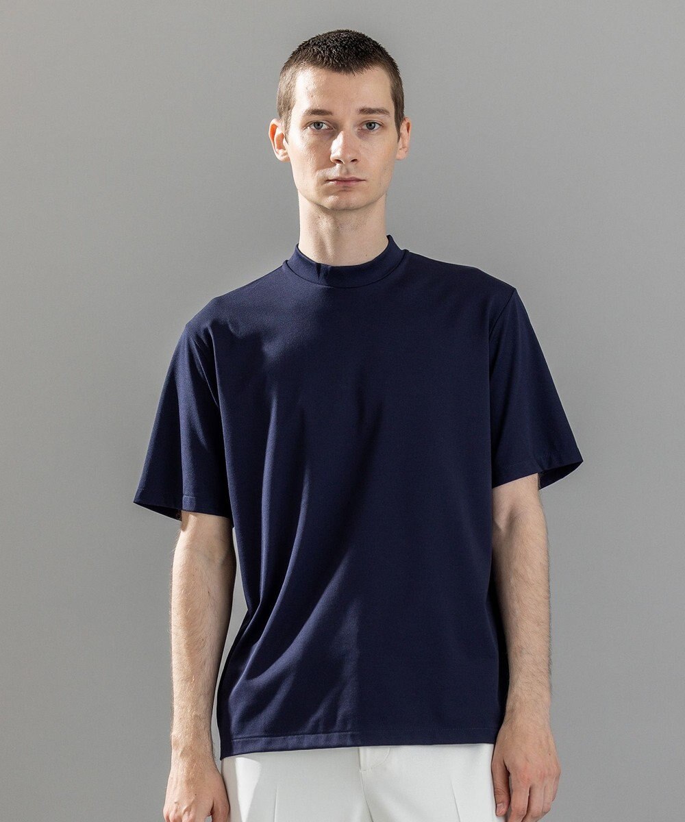 JOSEPH HOMME 【新素材】ハイゲージベアスムース　モックネックカットソー 