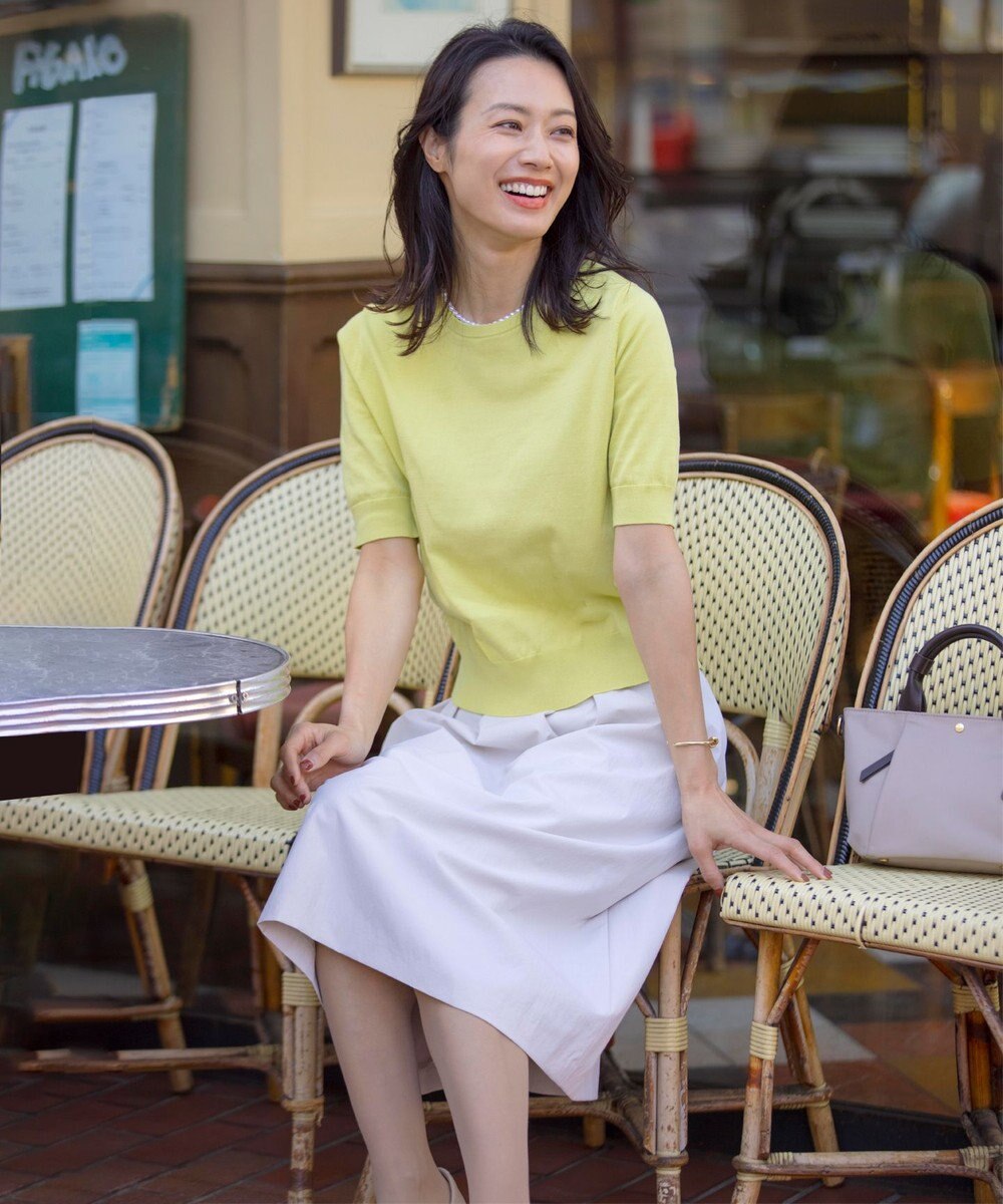 J.PRESS LADIES 【洗える】RENU ソフトタイプライター スカート 