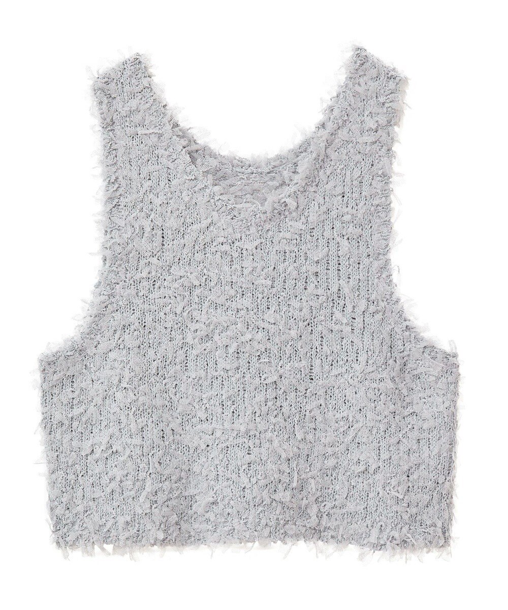 Green Parks ・ｓｗｉｎｇ　ｂｙ　２ｗａｙチュールヤーンベスト 