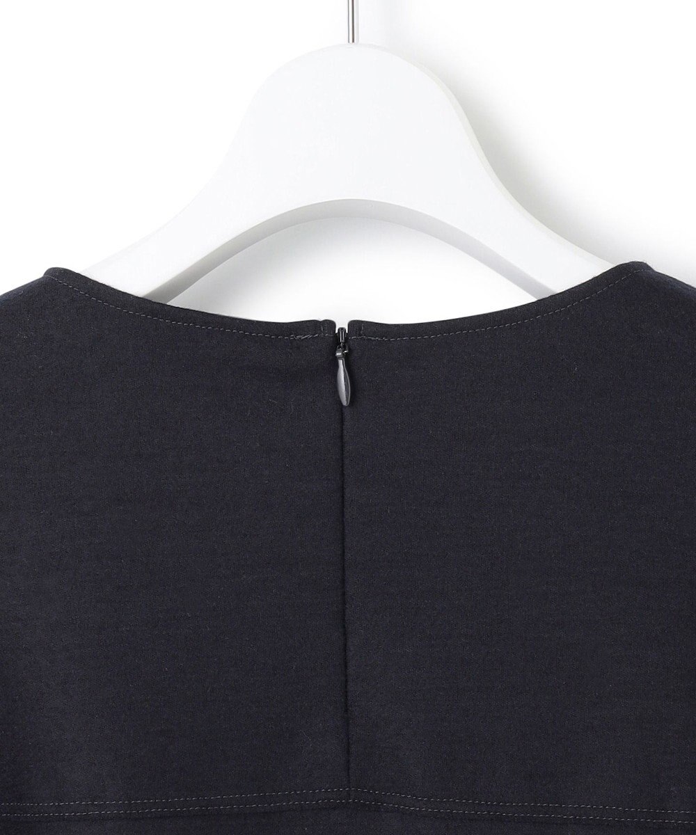 23区 【CLASSY.1月号掲載】ウール圧縮スムース クルーネック トップス 