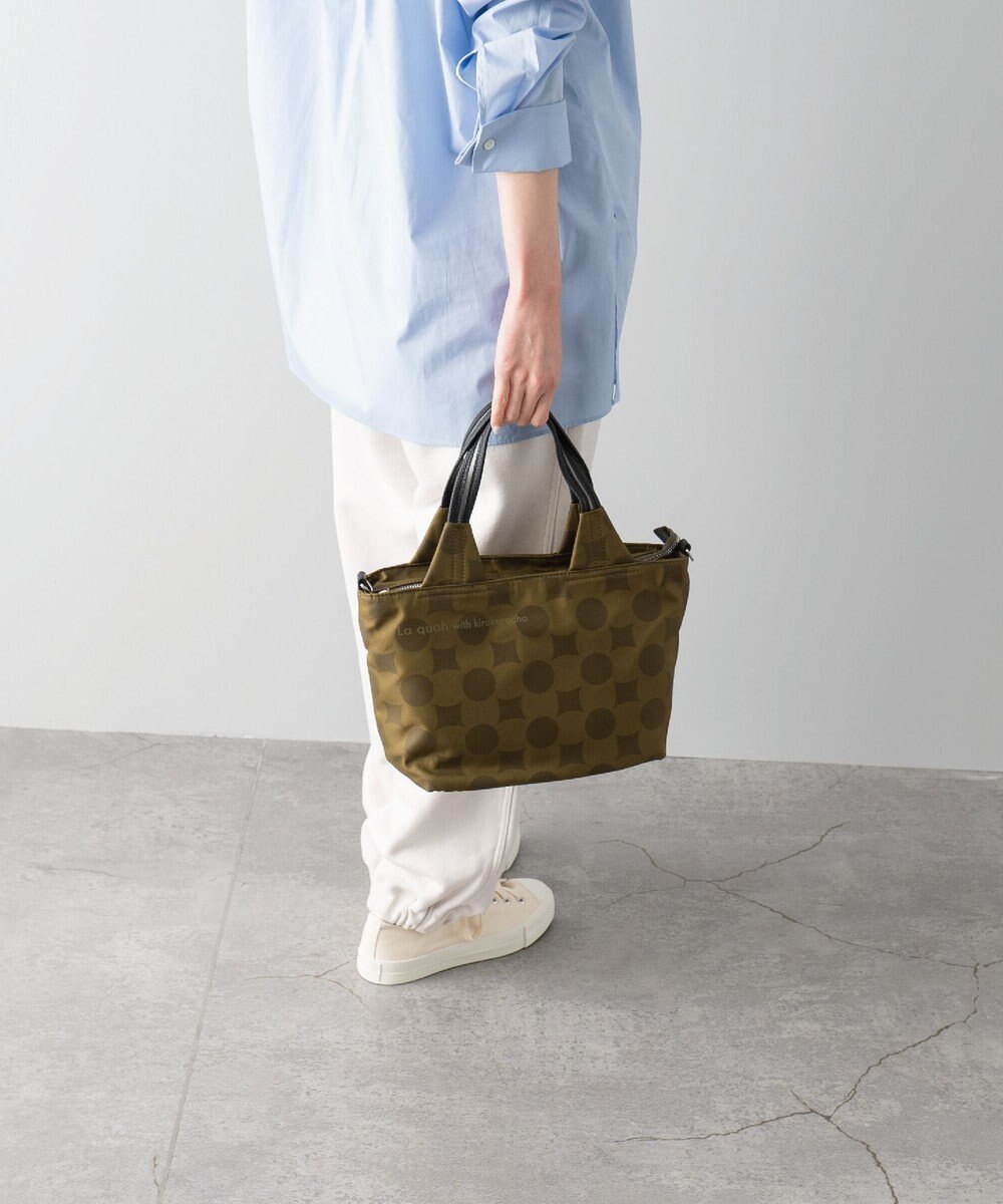 MIYABIYA La quoh with kirakaracho 南蛮七宝ベーシックプリント スモールトート 