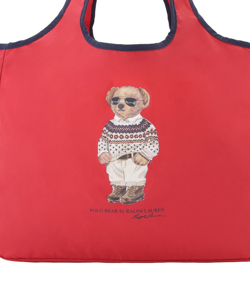 MOONBAT POLO RALPH LAUREN(ポロ ラルフローレン) ポケッタブルレインバッグ SEASON BEAR ポロベア 