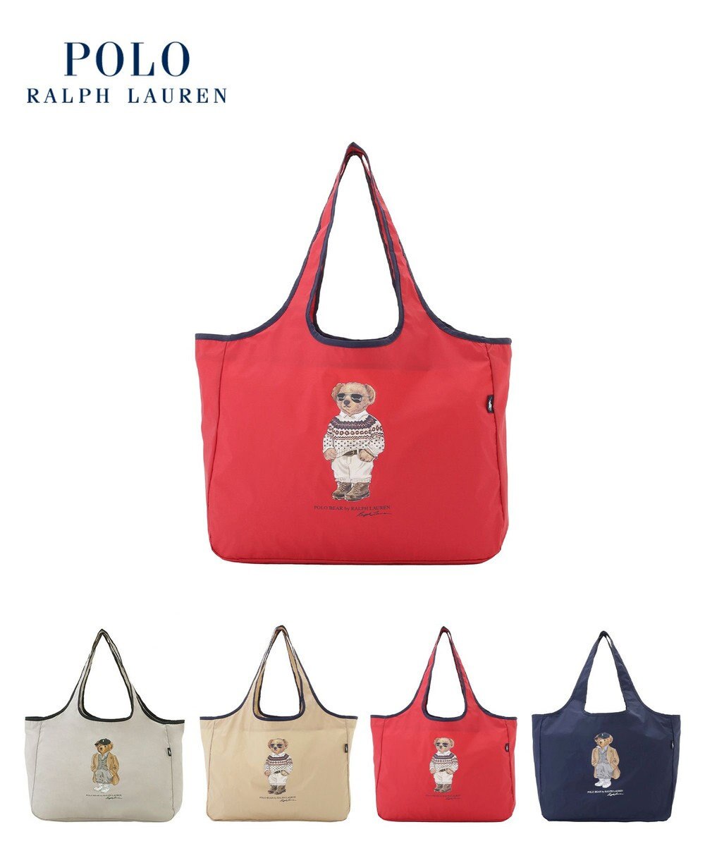 MOONBAT POLO RALPH LAUREN(ポロ ラルフローレン) ポケッタブルレインバッグ SEASON BEAR ポロベア 