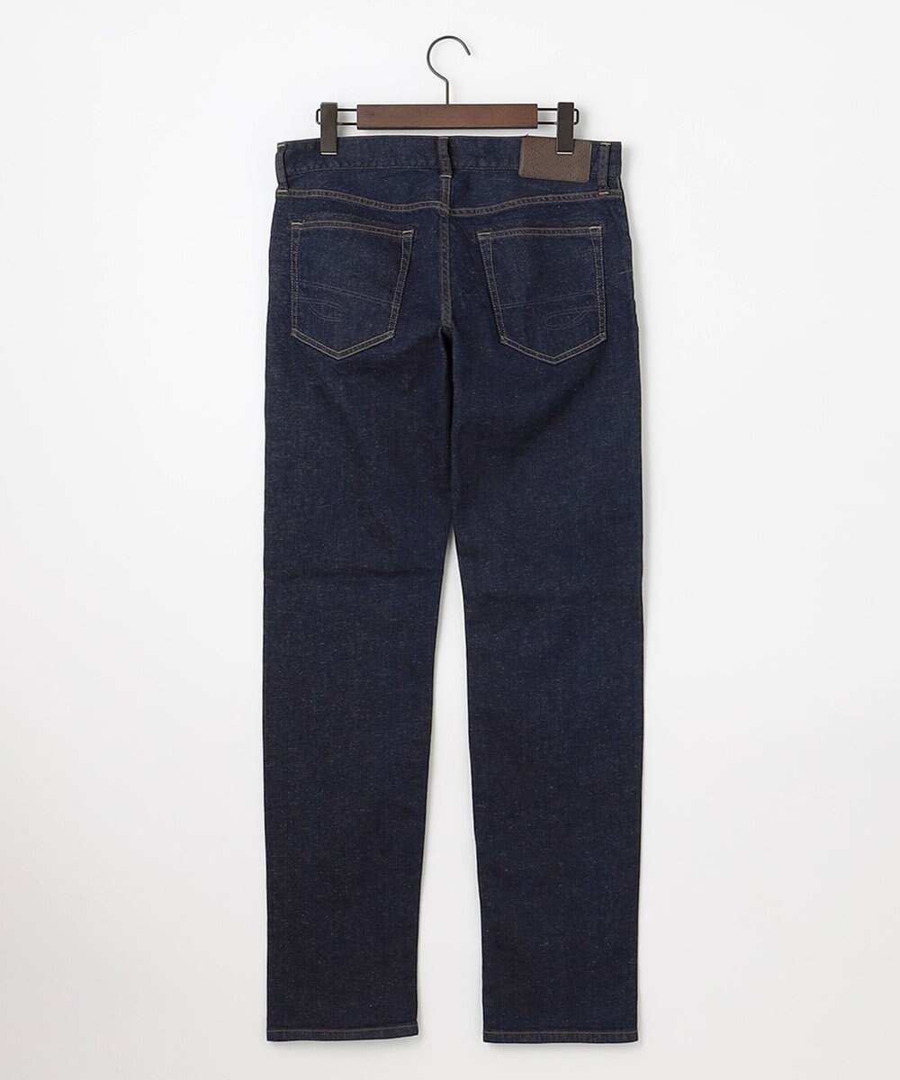 JOSEPH ABBOUD 夏デニム【麻混/薄めJAPANファブリック/ストレッチ】ライトオンスストレッチデニムパンツ 