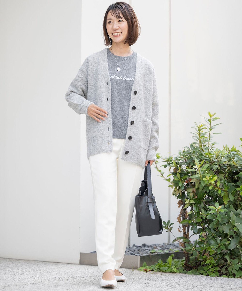 23区 S 【Sサイズ限定】ストレッチダブルクロス テーパード パンツ 