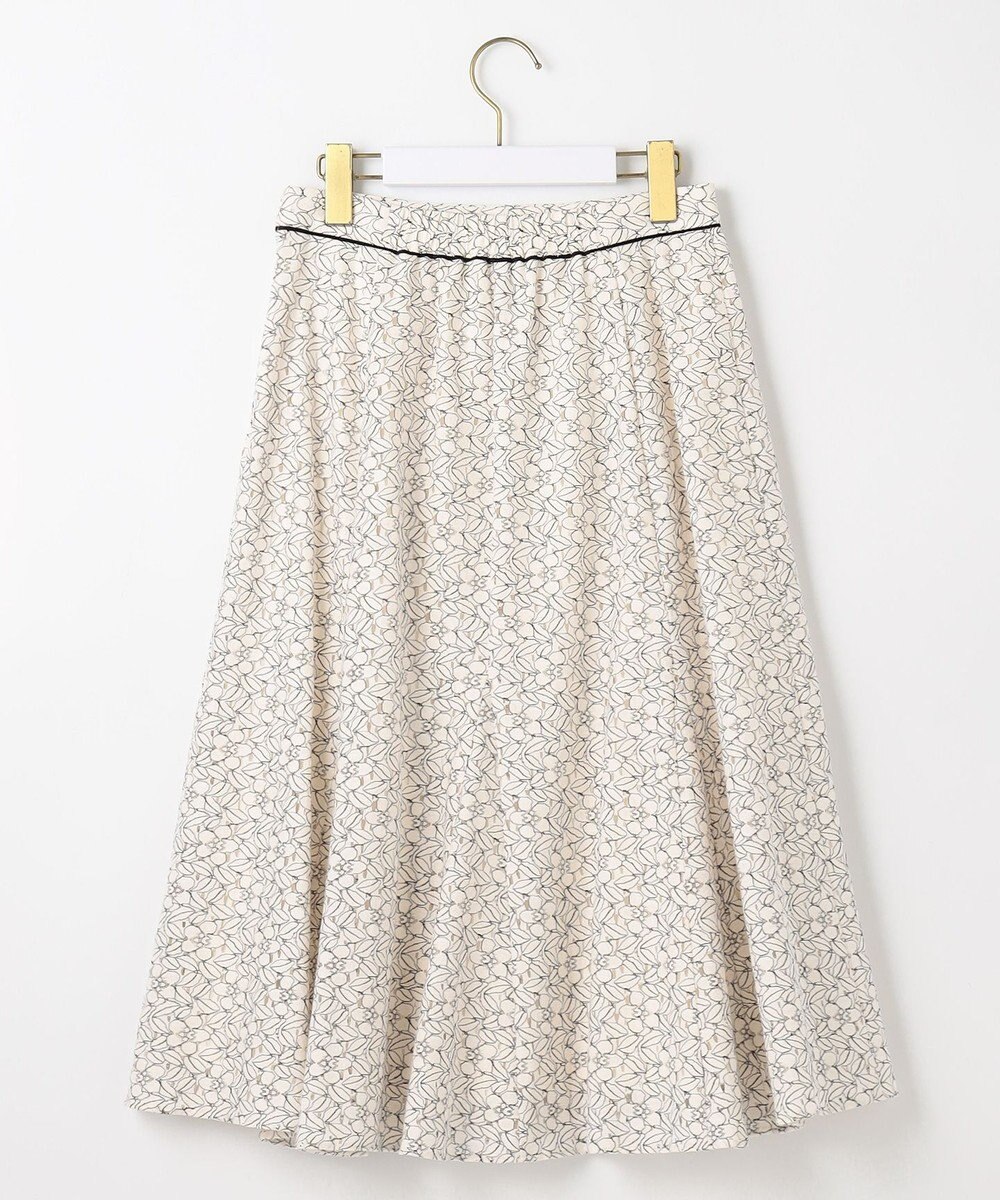 ANY SIS 【洗える】コードレースフレア スカート 