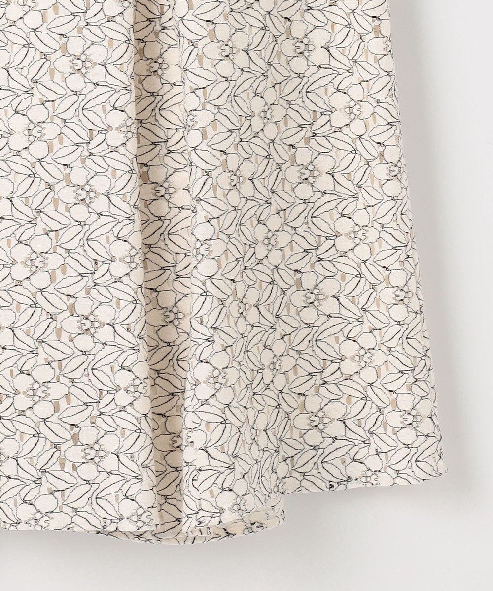 ANY SIS 【洗える】コードレースフレア スカート 