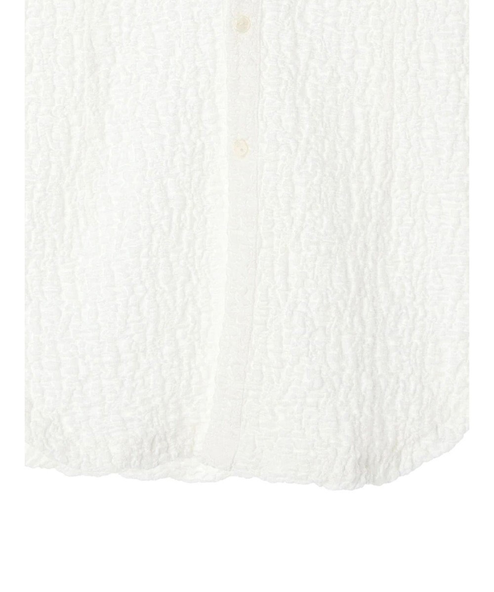 Green Parks AnriettMusee ふくれジャガードシャツ 