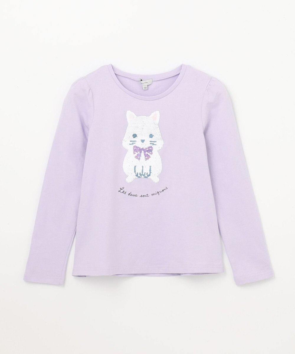 ANY KIDS ミラクルスパンコール 長袖 Tシャツ 