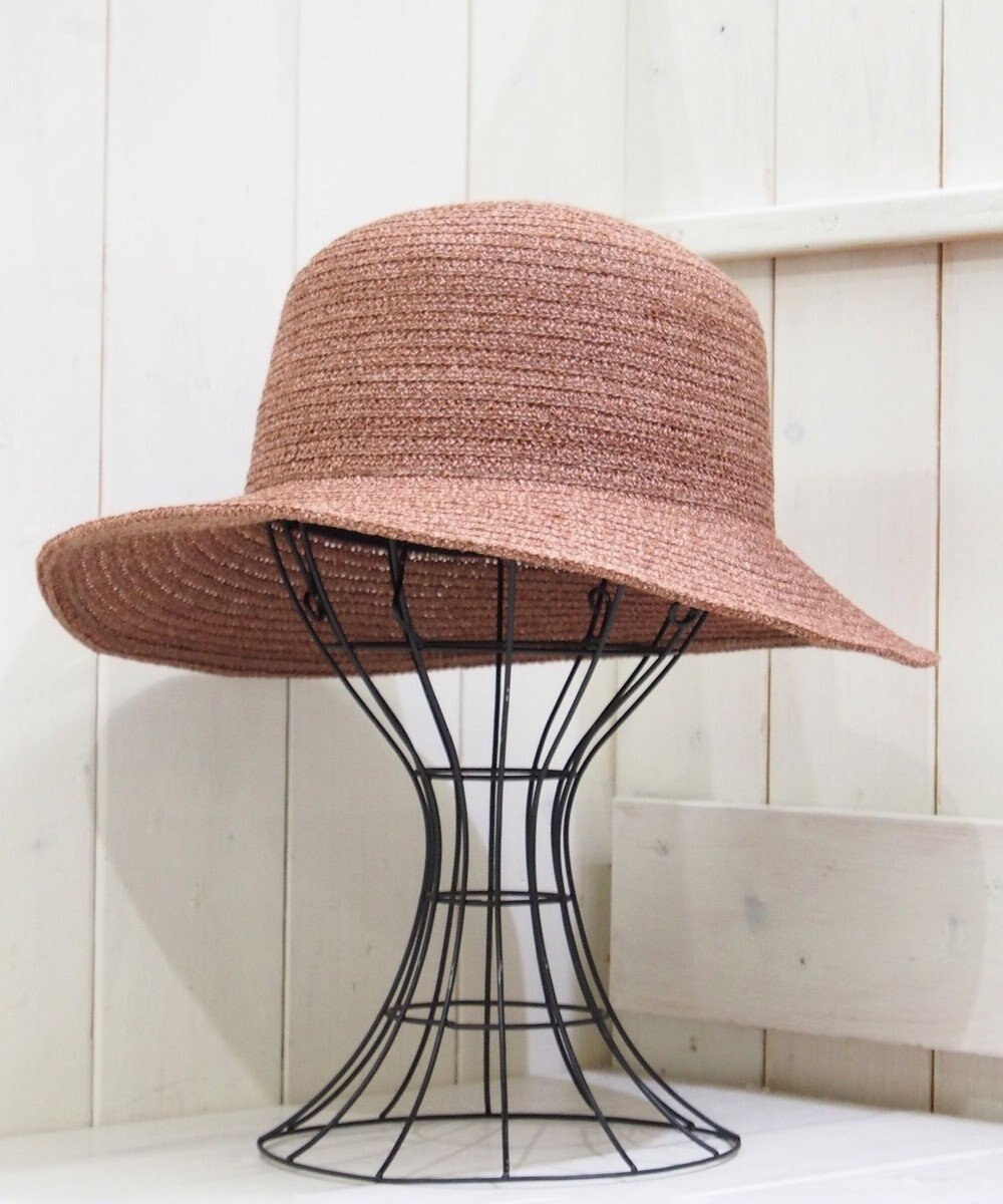 石田製帽 美濃和紙 × コットンブレード ウォッシャブルクロッシェ ハット 