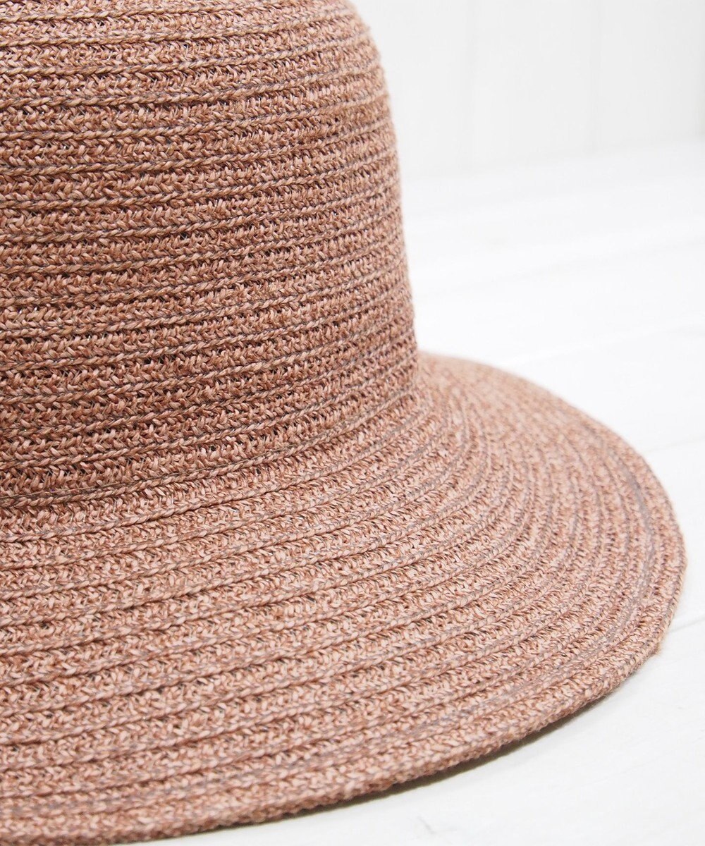 石田製帽 美濃和紙 × コットンブレード ウォッシャブルクロッシェ ハット 