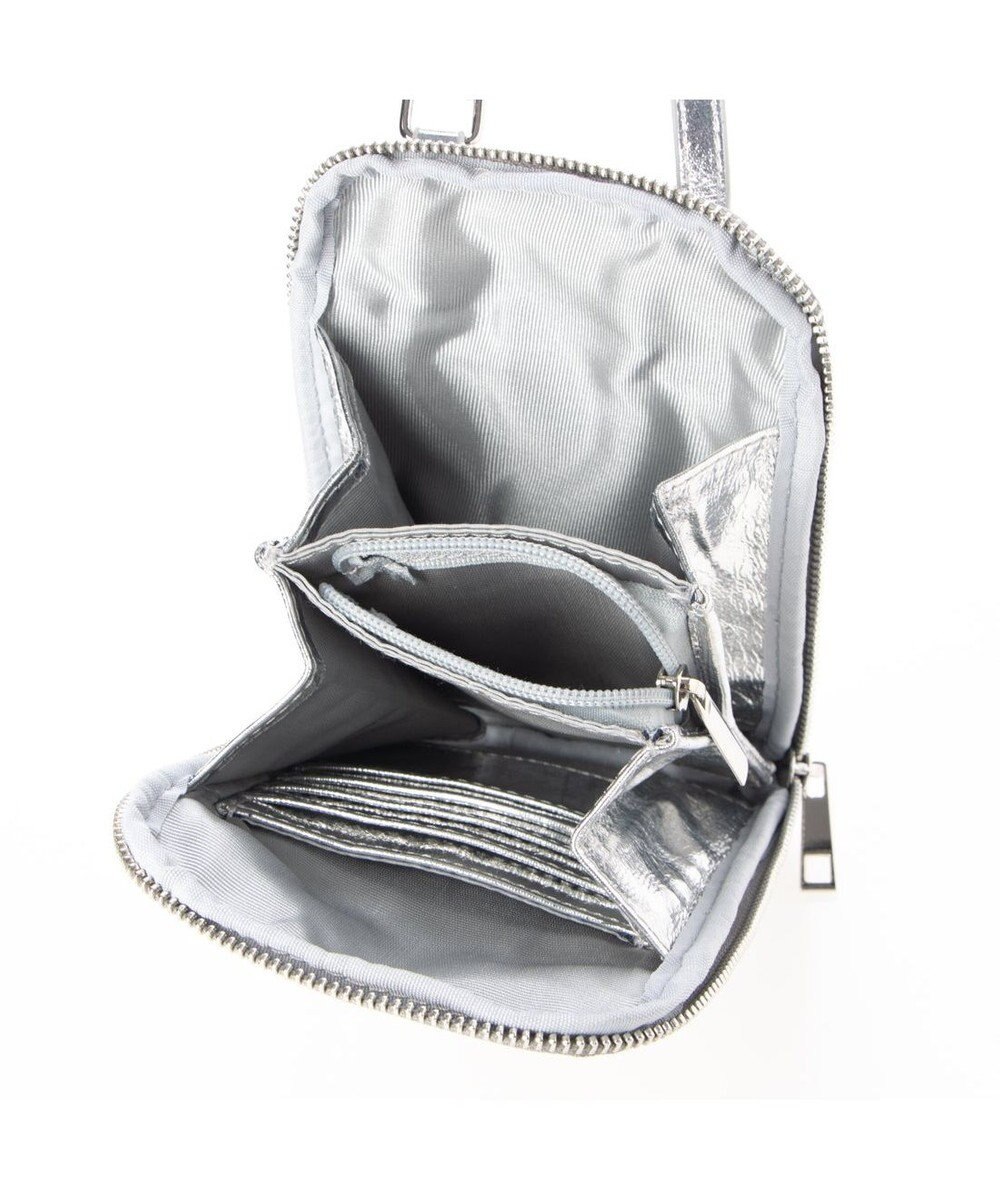 UNBILLION cachecache メタリックマルチミニショルダー 