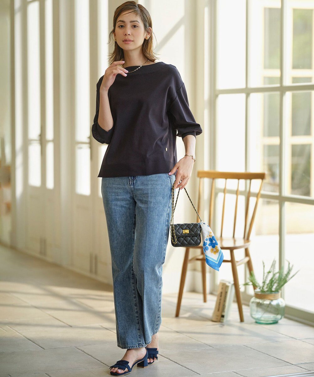 組曲 S 【WEB限定】セーターマシーン リラクシーニットTシャツ 