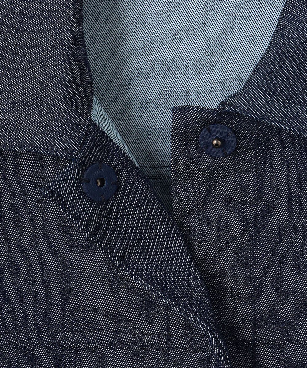 組曲 L 【組曲×setsuko sagittaire】ビジューボタン デニムジャケット 