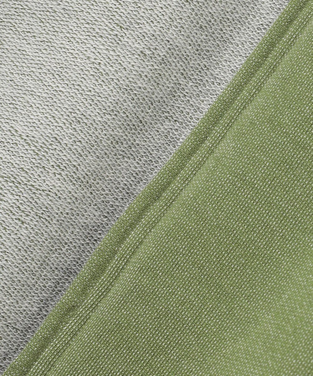 JOSEPH ABBOUD 【オーガニックコットン使用】フルZIPカラー ブルゾン 