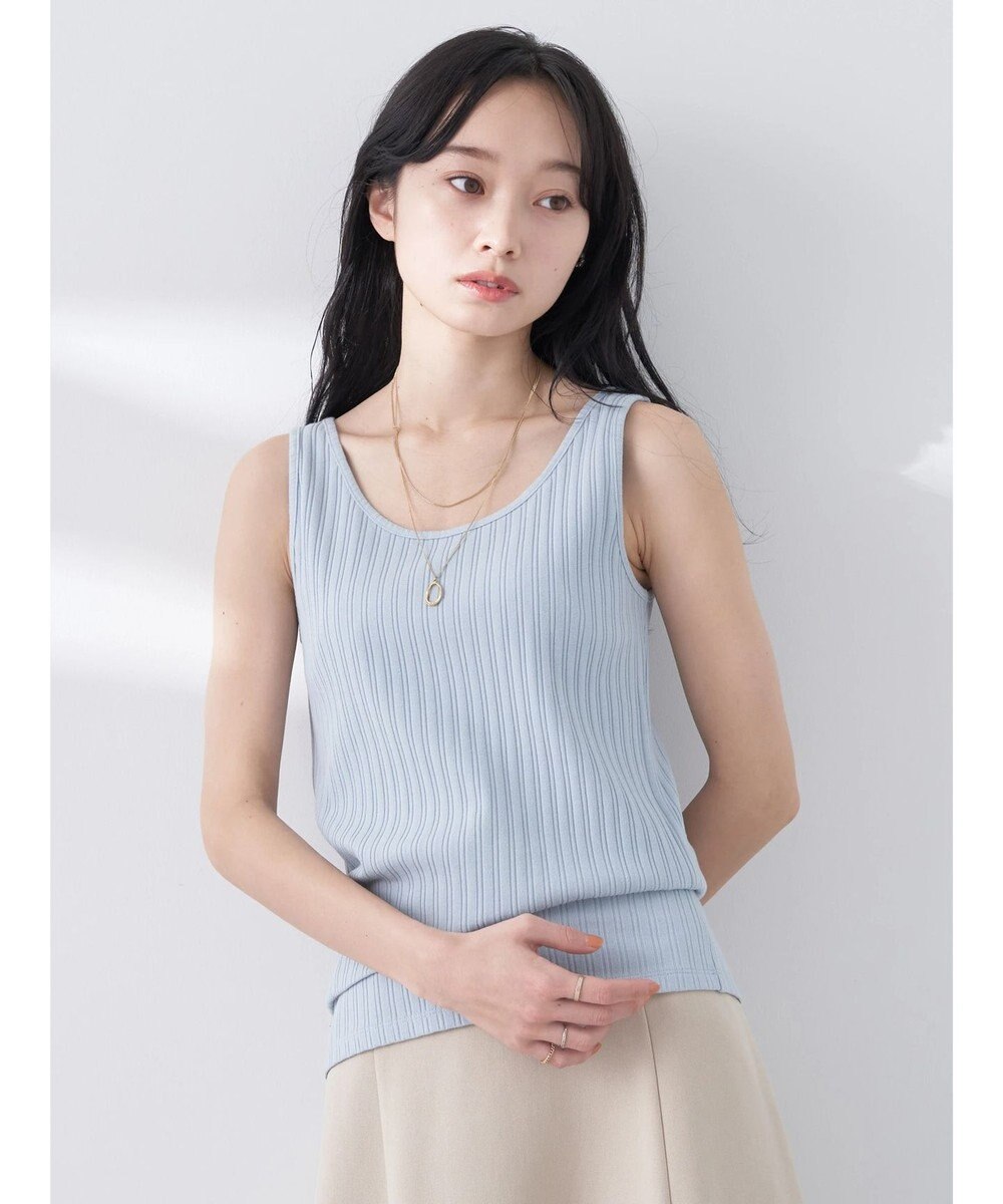 earth music&ecology ２ＷＡＹネックリブタンクトップ 