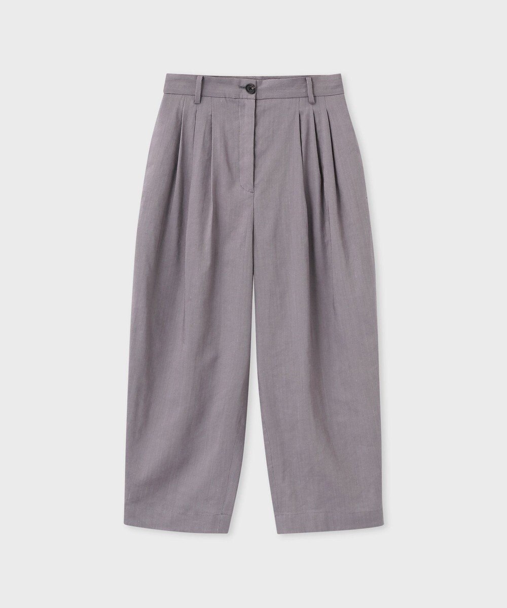 Paul Smith レーヨンリネン コクーンシルエット タックパンツ 