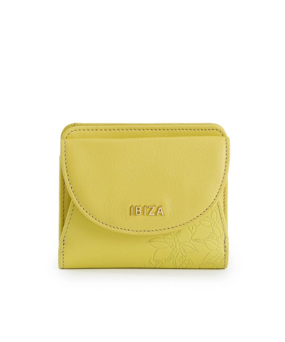 IBIZA リモーネス　ＢＯＸコインケース付き折り財布 