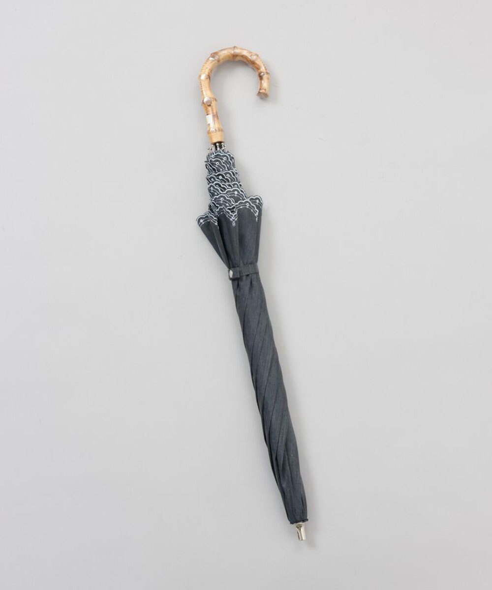 AURORA 【 BLAO（ブラオ）】サマーシールド ボーラー刺しゅう晴雨兼用傘(長傘) 