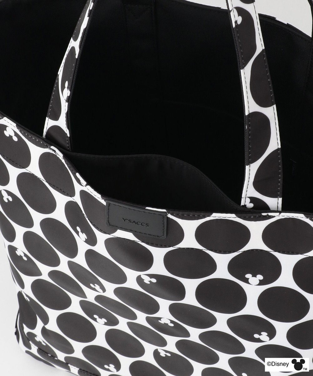 Y'SACCS 【Disney Collection】シルエットプリントトートバッグ　Lサイズ 