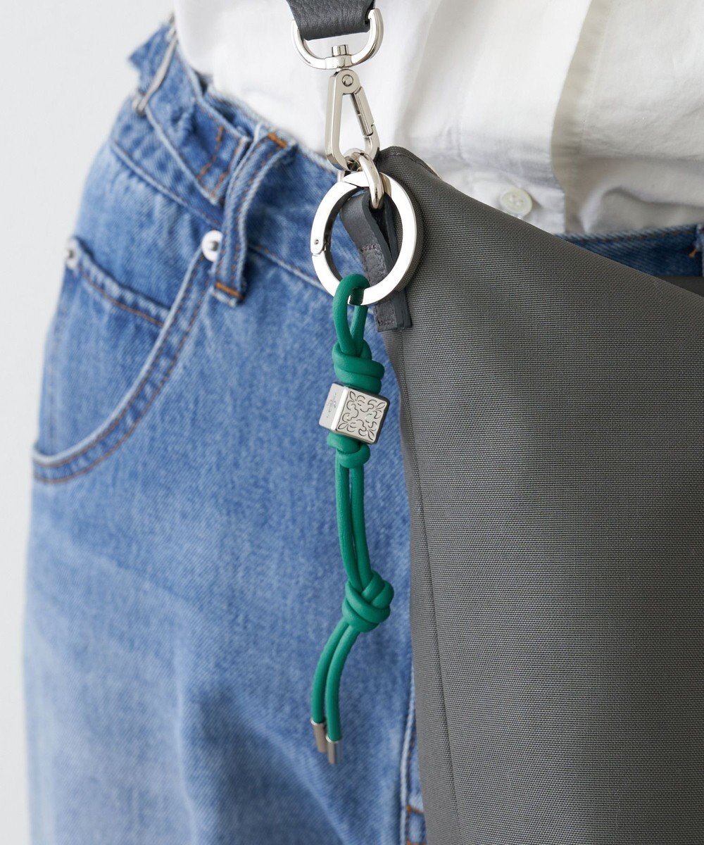 russet レザーコードバッグチャーム(Z-223) 