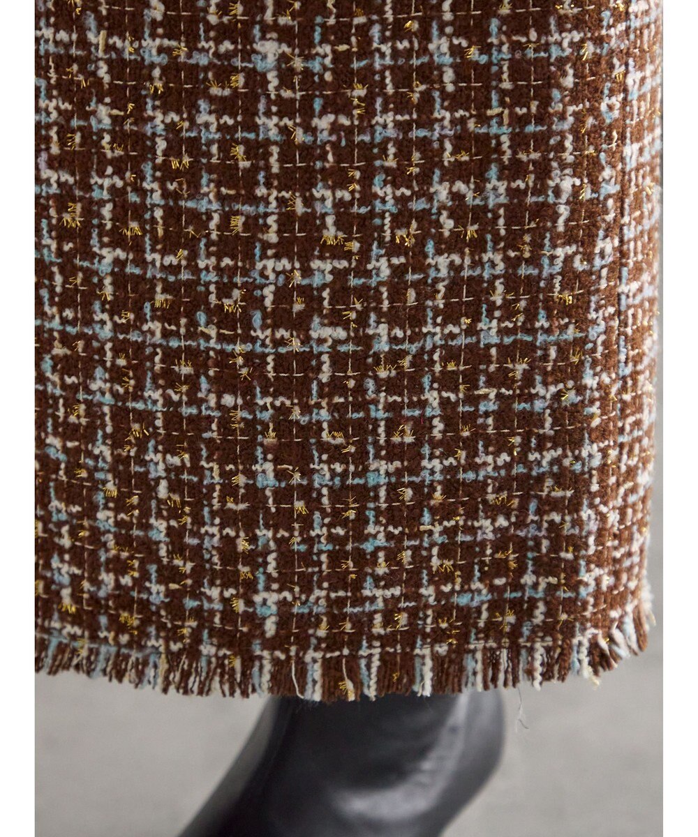 Te chichi ツィードロングナロースカート《2025winter catalog item》 