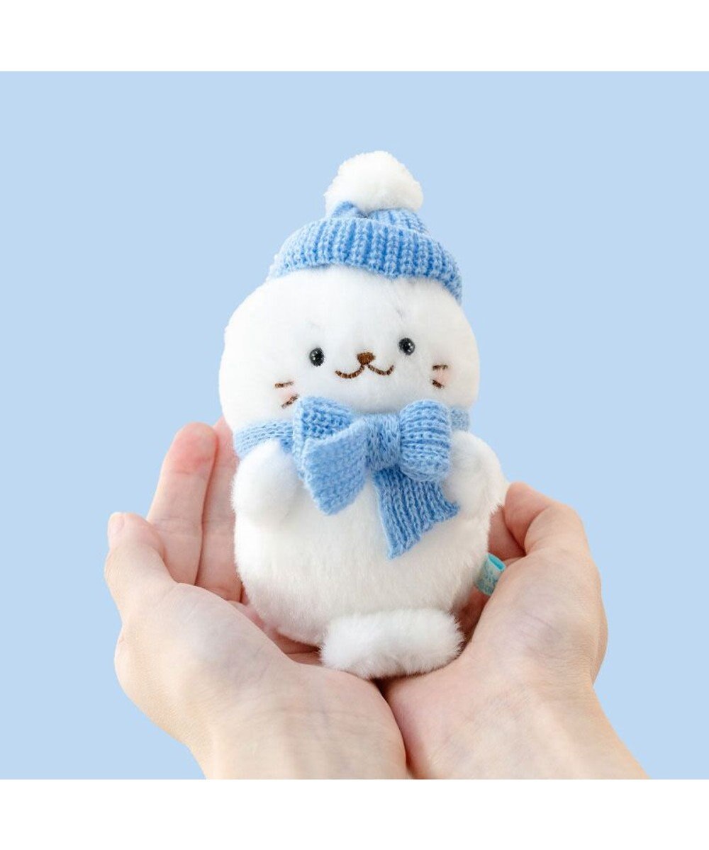 Mother garden しろたん ニットコーデ キーホルダー 《しろたん》 単品 