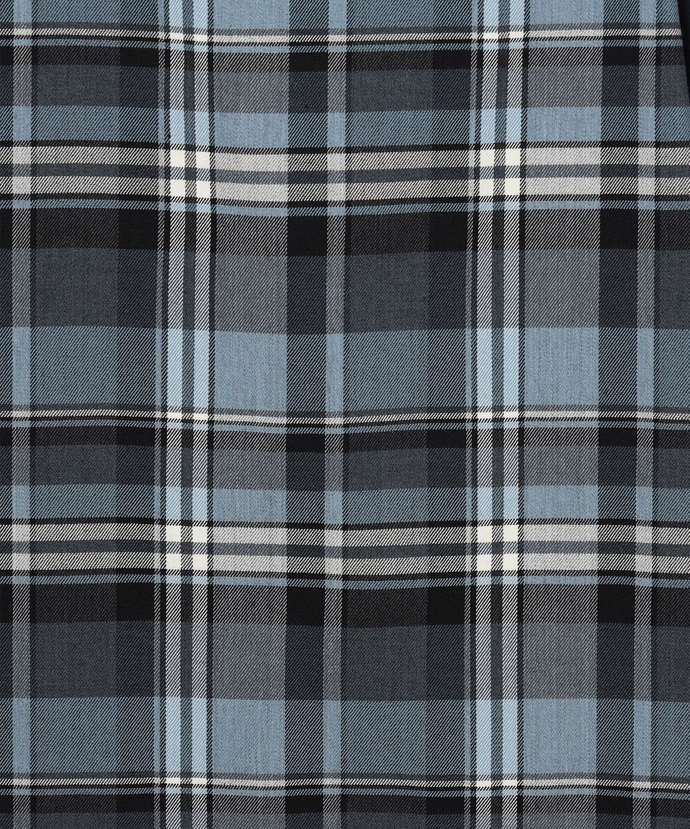 J.PRESS LADIES 【洗える】テトロンレーヨン/ウール milledタータン スカート 