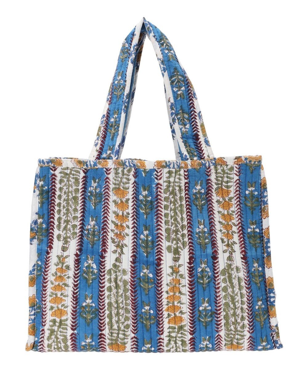 Green Parks ■別注ＣＯＮＴＲＯＬ　ＦＲＥＡＫ　ブロックｐｔキルトトート 