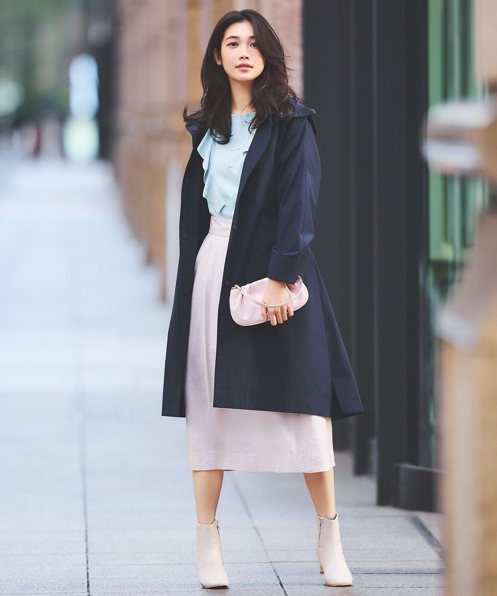 組曲 【洗える】Elenaラッフル ニット 