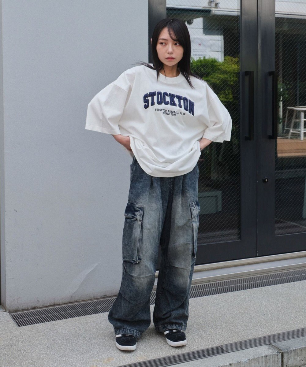 WEGO 【ユニセックス着用アイテム/MLサイズ展開】サガラワッペンロゴBIG　T（SS） 