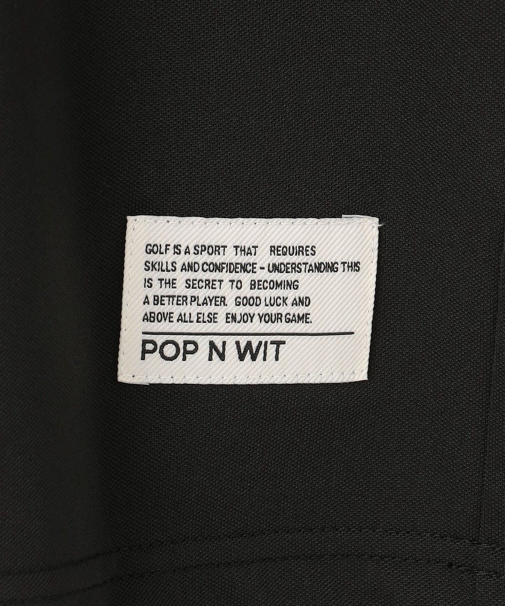 PW CIRCULUS 【吸水速乾 / ストレッチ】【MEN】ストレッチメッシュカノコ ベンチレーションモックT ゴルフ 