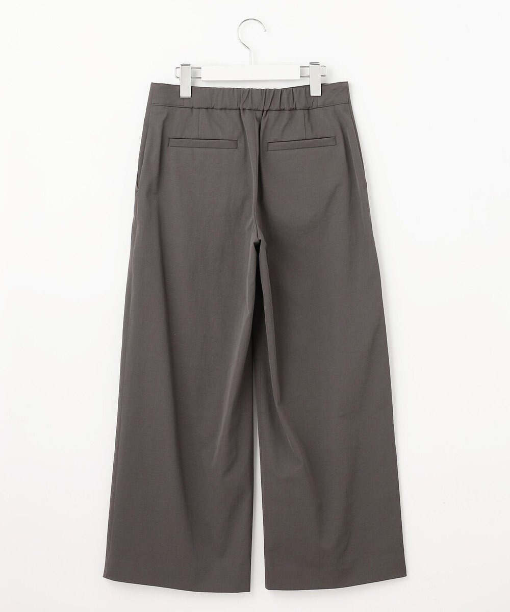 J.PRESS LADIES 【洗える・吸水速乾】麻シェルドライ セミワイド パンツ 