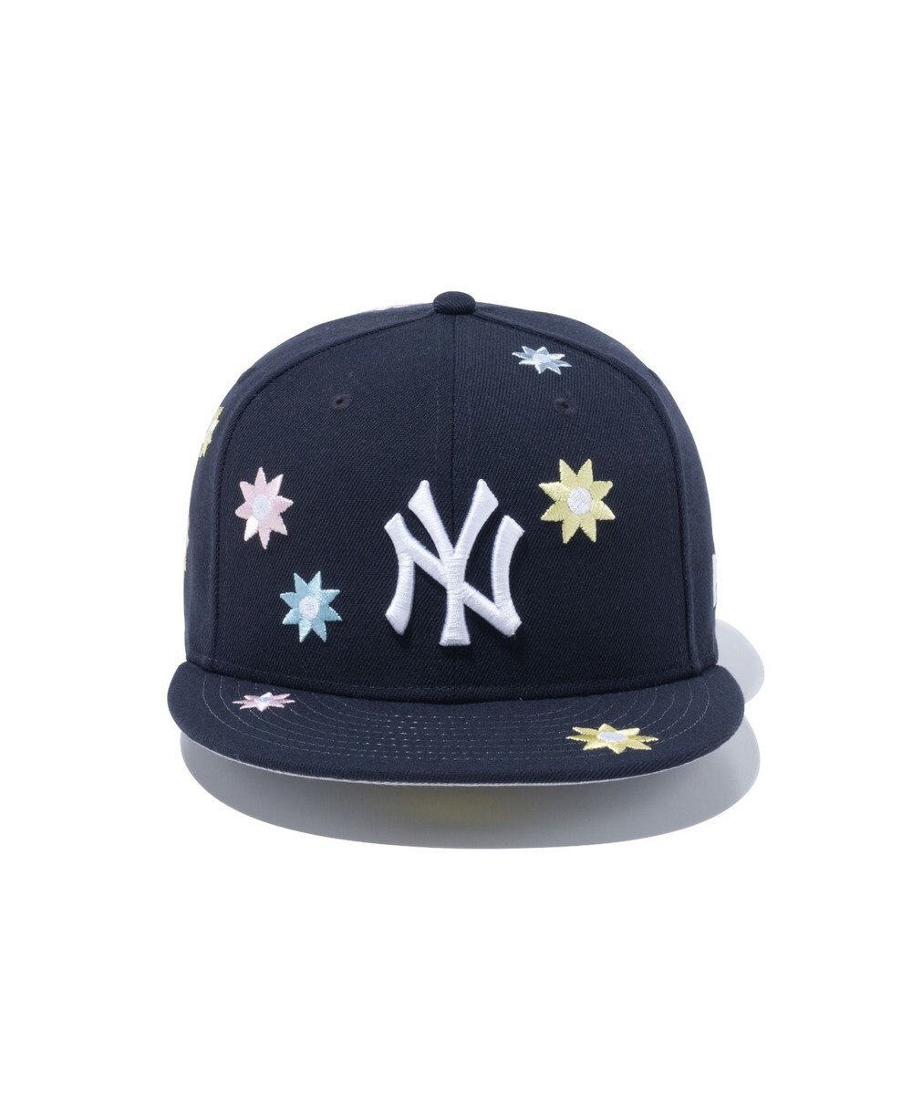 WEGO NEWERA　59FIFTY　MLB　Flower　Embroidery 