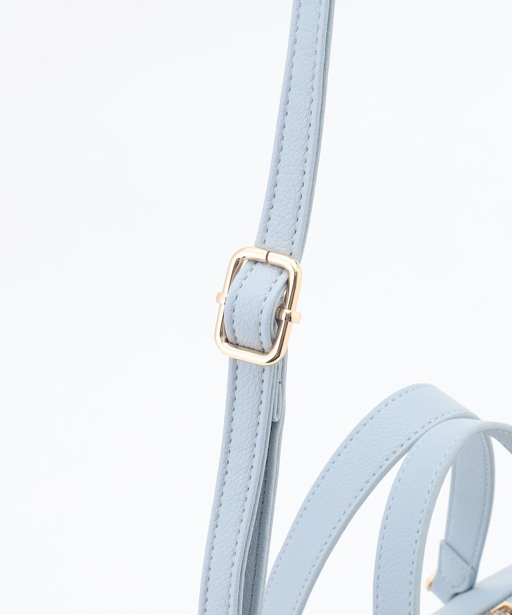 ANY SIS 【2WAY】メタルアクセント ボストンバッグ 