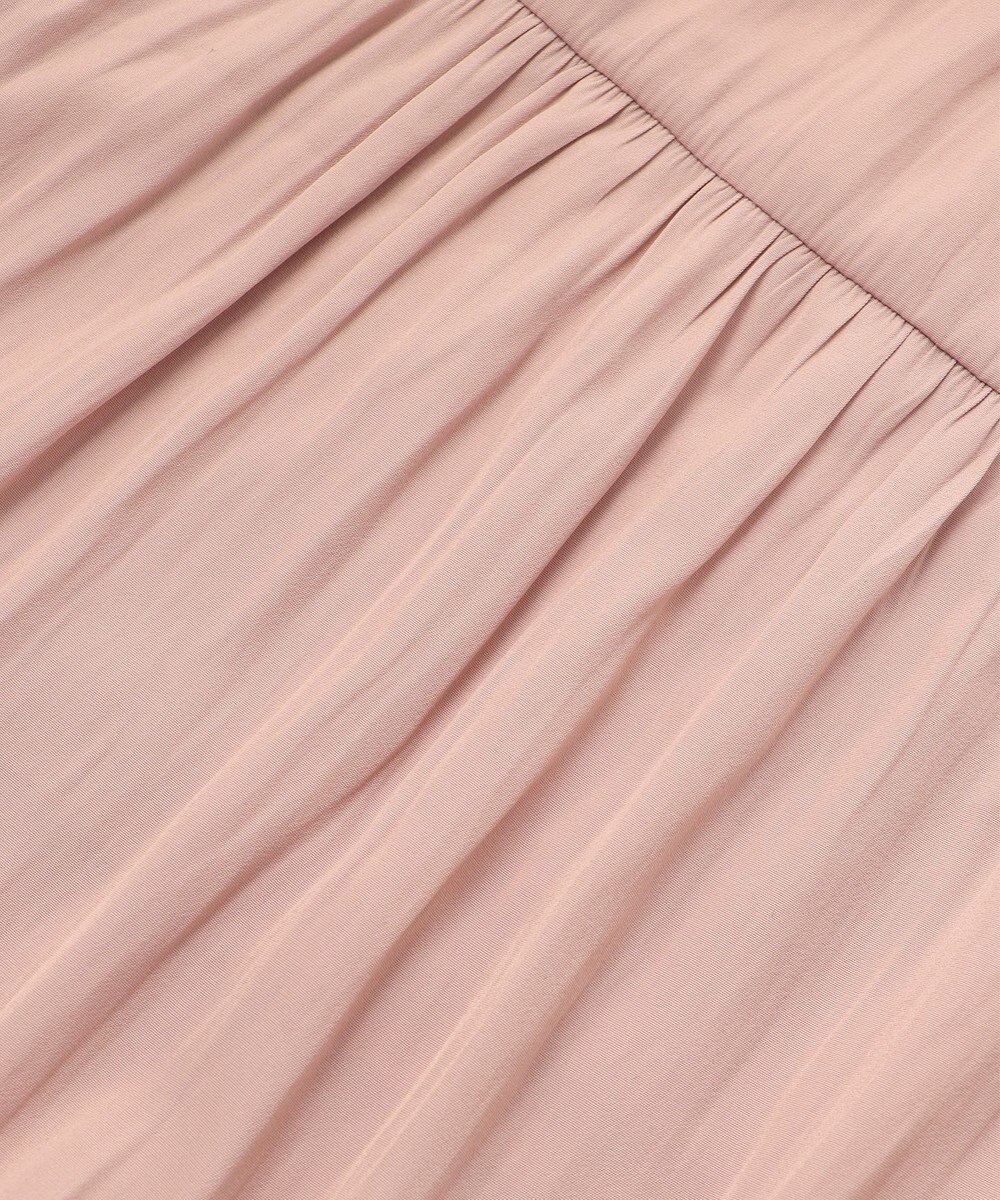 組曲 ギャザーライトデシン ティアードスカート 