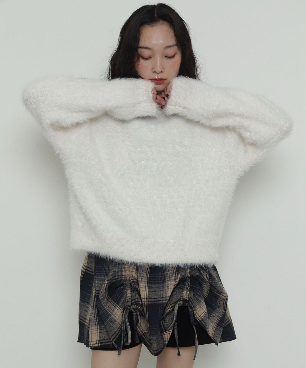 WEGO シャギーニットプルオーバー 