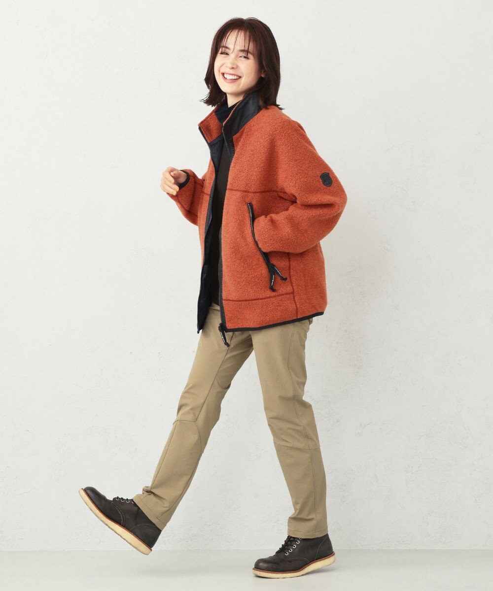 JOSEPH ABBOUD MOUNTAIN 【UNISEX】サスティナブル ボアブルゾン 