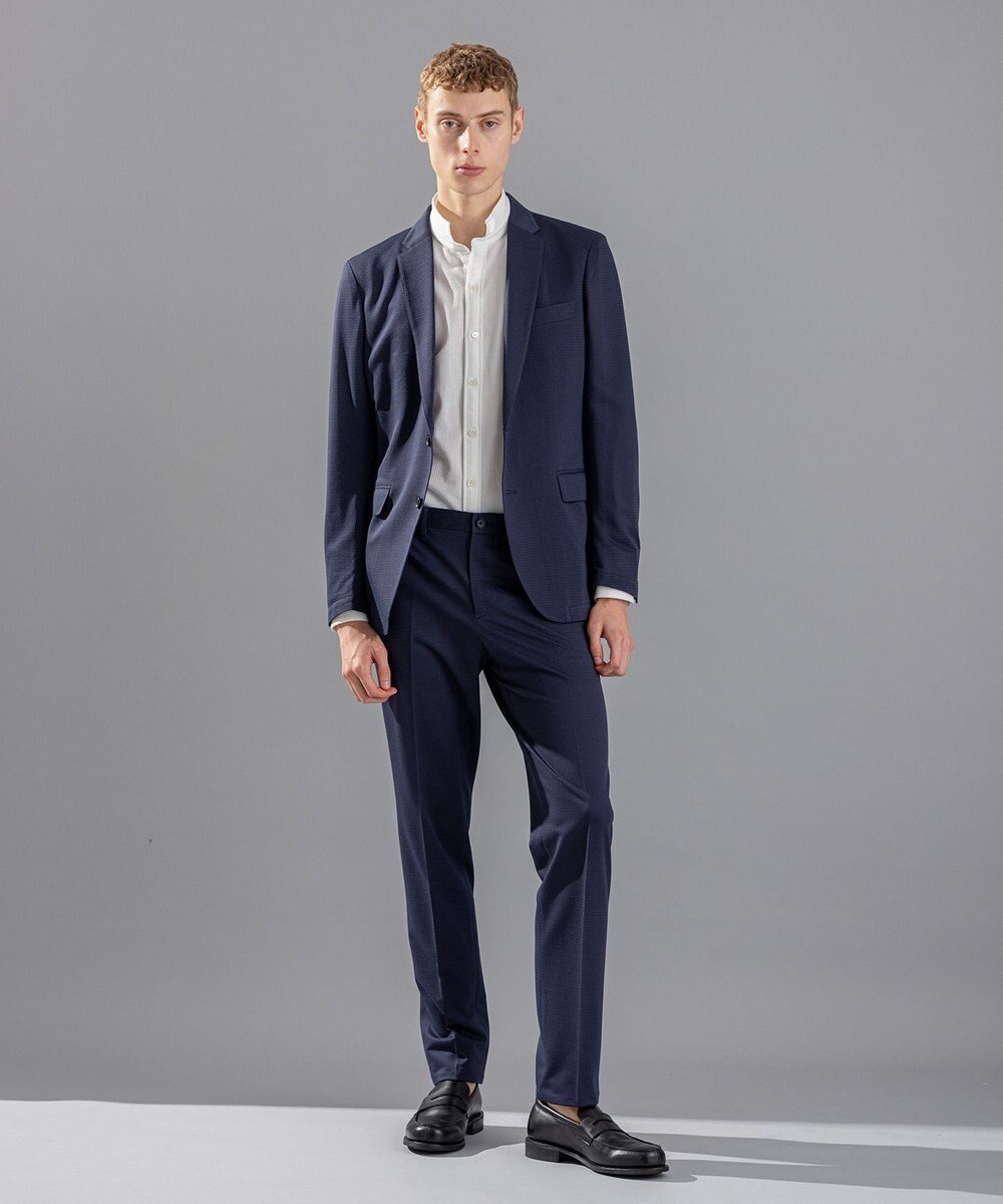 JOSEPH HOMME コンフォートクリアギンガム　ウイングカラーシャツ 