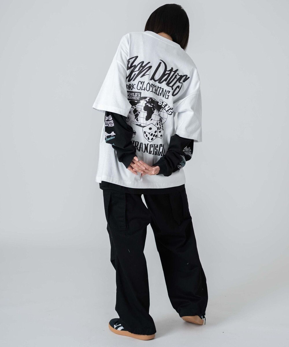 WEGO 【ユニセックス着用ITEM】別注BENDAVISアンサンブルグラフィックT 