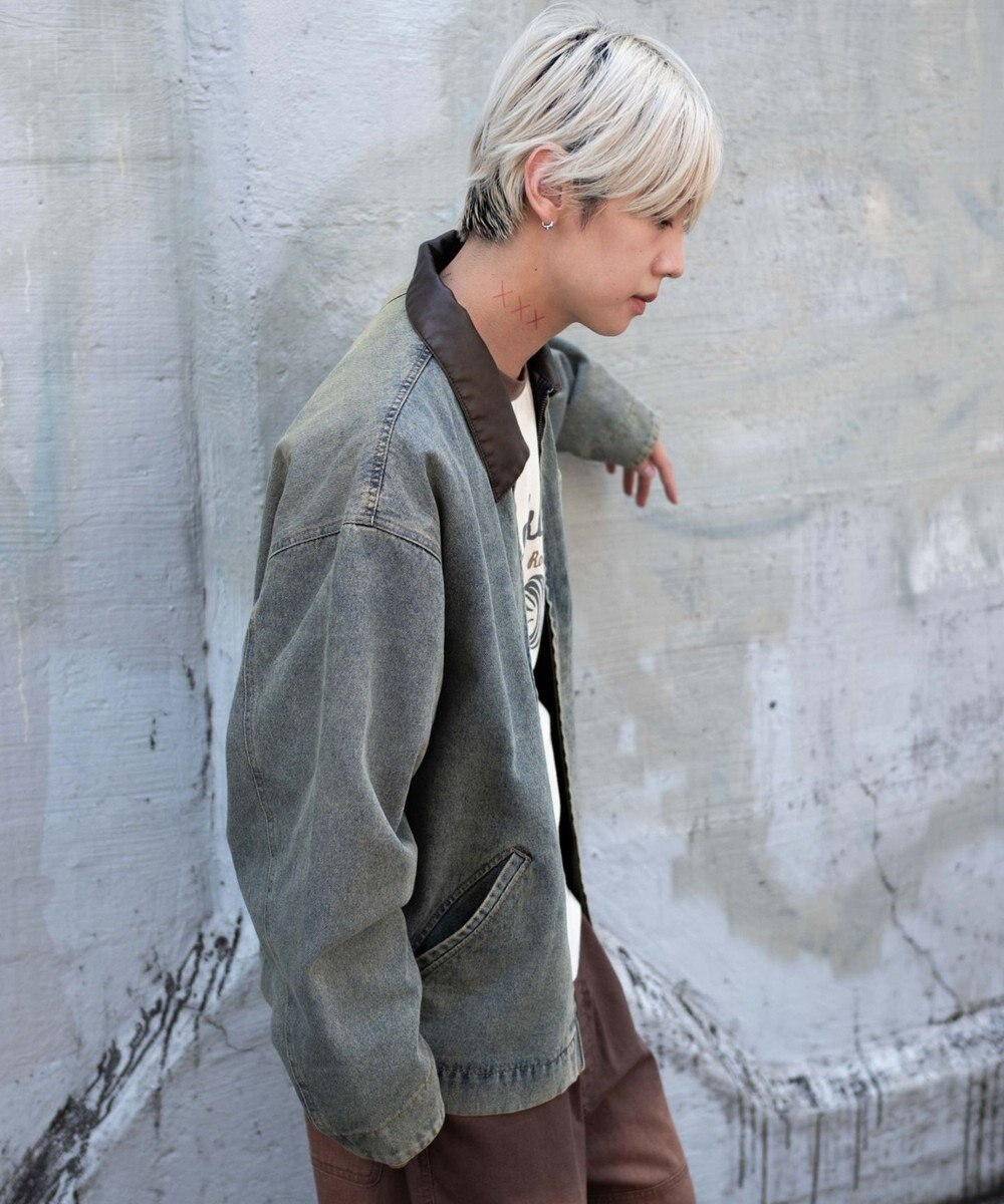 WEGO 【25年秋冬新作/MLサイズ展開】ワーカーズZIPジャケット 