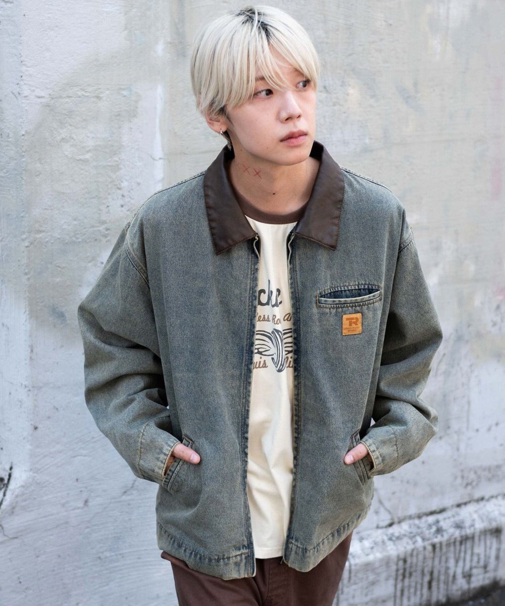 WEGO 【25年秋冬新作/MLサイズ展開】ワーカーズZIPジャケット 