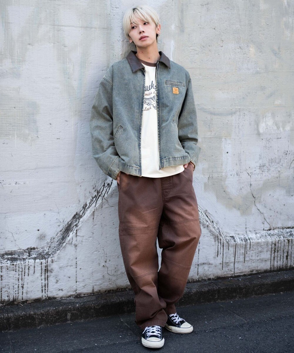 WEGO 【25年秋冬新作/MLサイズ展開】ワーカーズZIPジャケット 