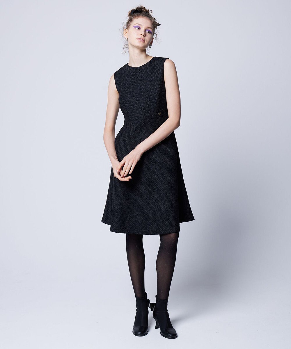 TOCCA 【洗える】SHARBET TWEED ドレス 