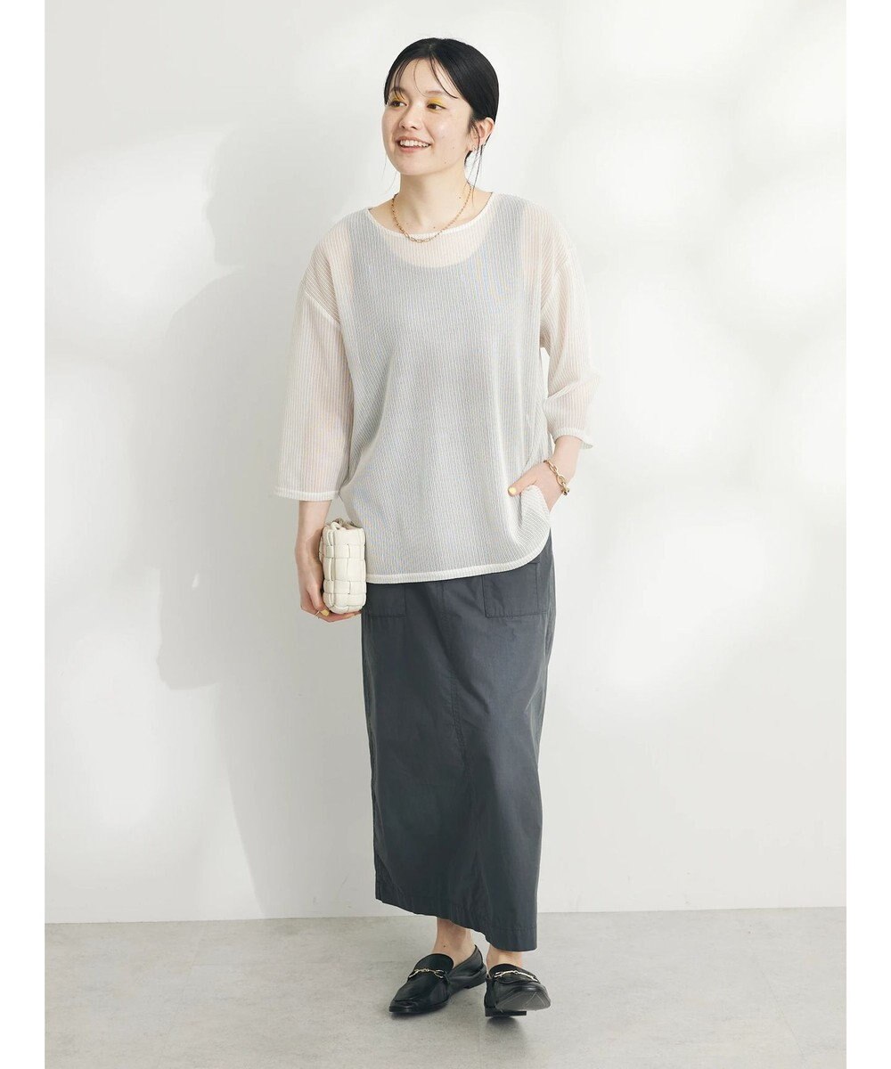 CRAFT STANDARD BOUTIQUE シアーストライププルオーバー 