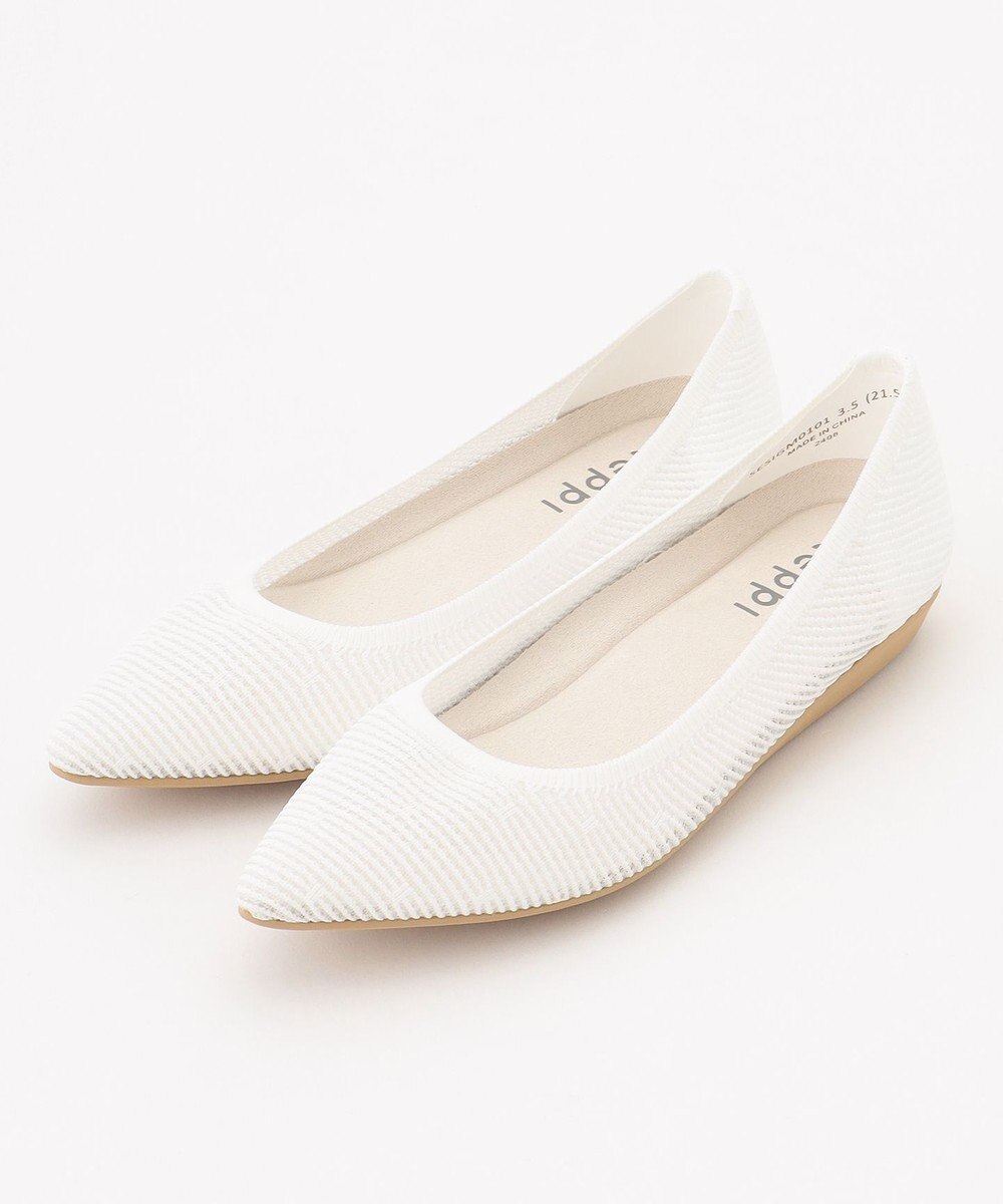 steppi 【軽量】シースルー ポインテッド パンプス 