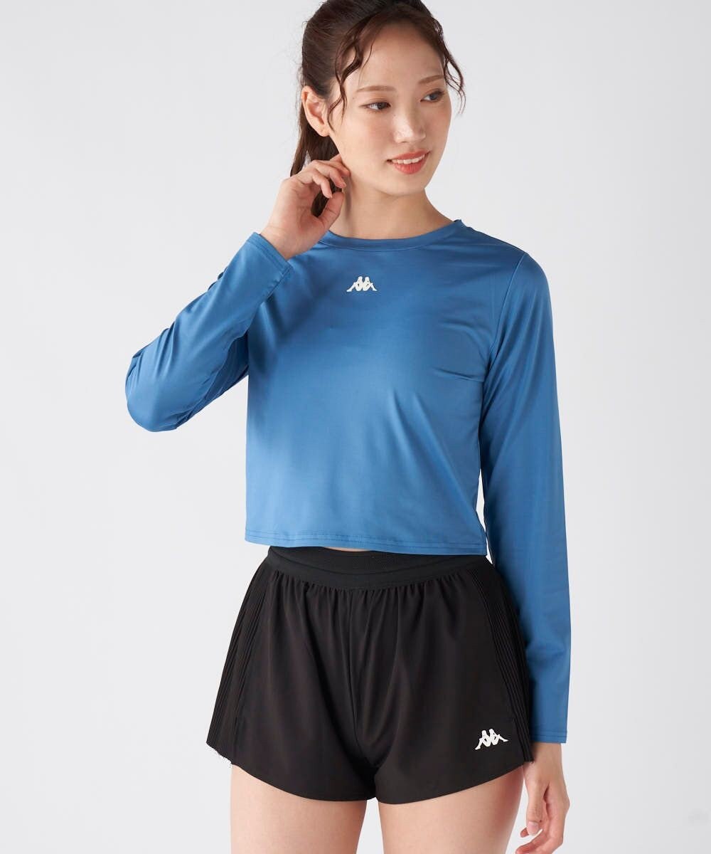 OP／FILA 【Kappa】ショート丈 マルチスポーツTシャツ 